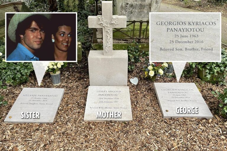George Michael’s headstone finally revealed five years after his death