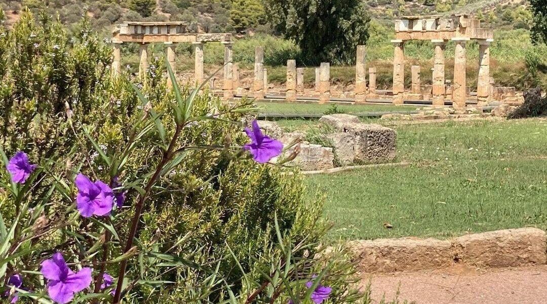 Temple of Artemis, Brauron, Attica, Greece.