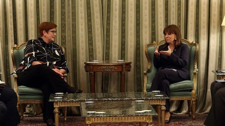 Greek President welcomes Australian Foreign Minister Marisa Payne (VIDEO) 18