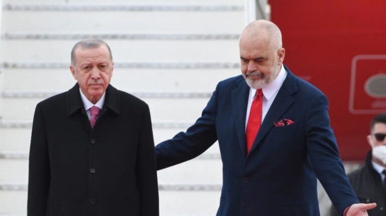 recep tayyip erdoğan edi rama albania turkey