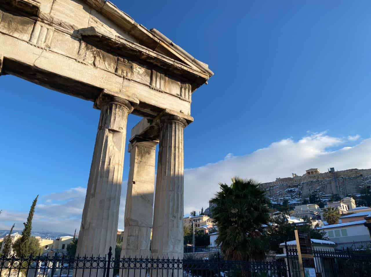 Athens after Elpis snowstorm - SEE the photos 1