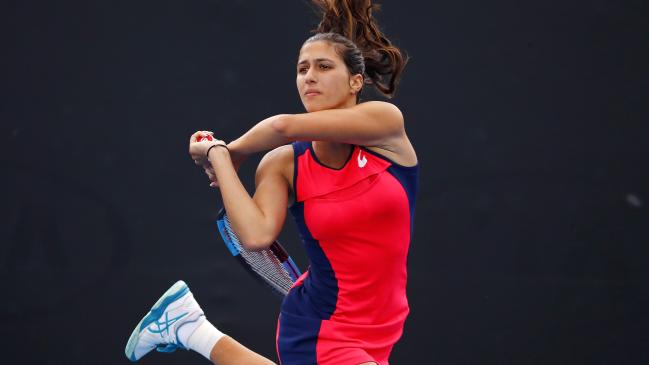 Jaimee Fourlis beats Irene Burillo Escorihuela 7-5 6-2 in her opening round at the Australian Open qualifying