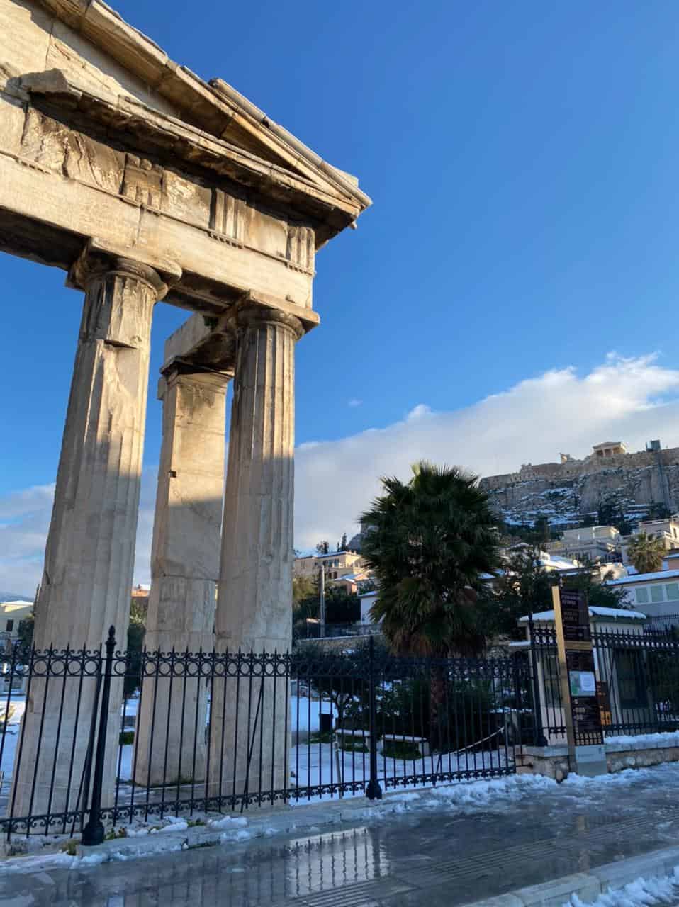 Athens after Elpis snowstorm - SEE the photos 2
