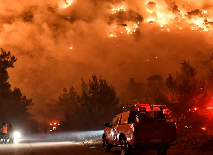 Forest Fire 2021 Greece
