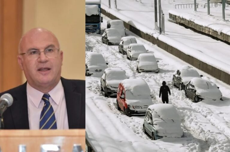 ATHENS SNOW CHAOS: 1,200 stranded cars force CEO resignation; trapped drivers offered 2,000 euros each