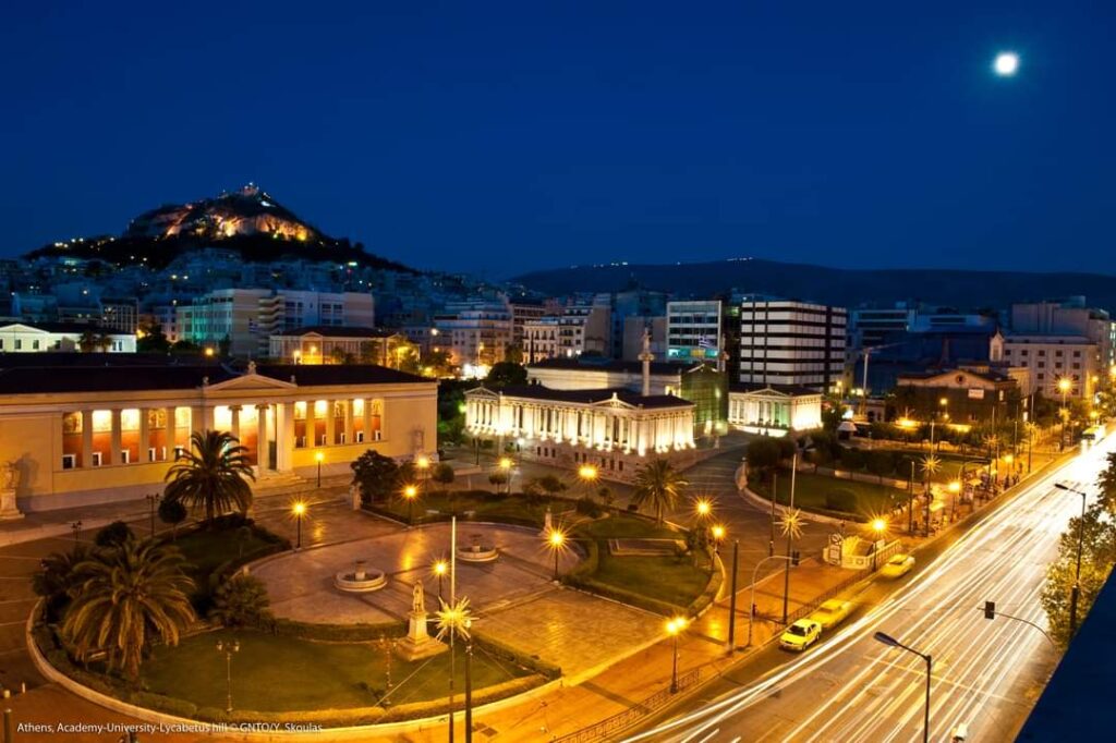 Athens top 3 most beautiful cities to photograph by night 2