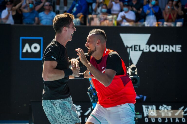 Kyrgios & Kokkinakis are in a Grand Slam Final! With a 7-6,6-4 win over Granollers & Zeballos