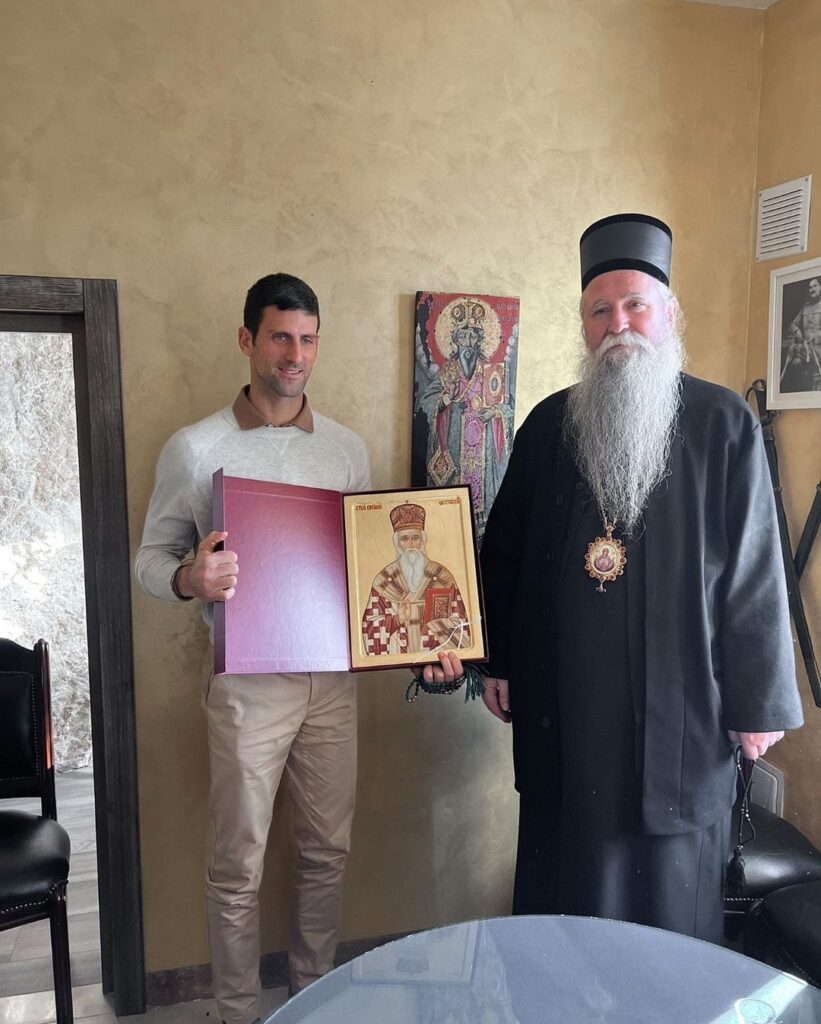 Djokovic maintains strong faith despite Australian deportation; visits Orthodox Monastery 2