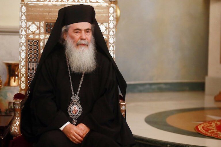 Orthodox Patriarch accuses radical Israelis of threatening Christian presence in Jerusalem