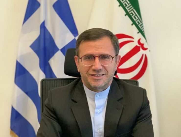 Iran Ambassador to Greece Ahmad Naderi