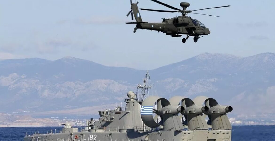 Greece NATO Snapshot from joint military exercise "Firefighter" in the Saronic Gulf. AP Photo / Thanassis Stavrakis.