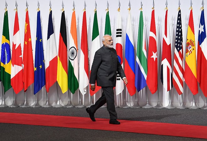 Indian Prime Minister Narendra Modi G20