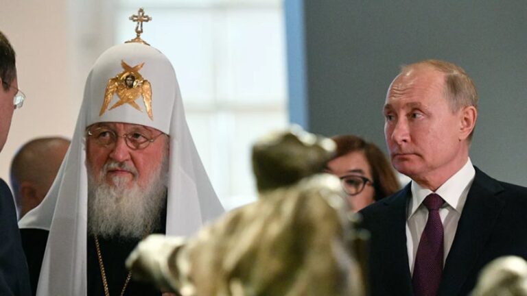 Head of the Russian Orthodox Church, Patriarch Kirill opponents in Ukraine "evil forces"