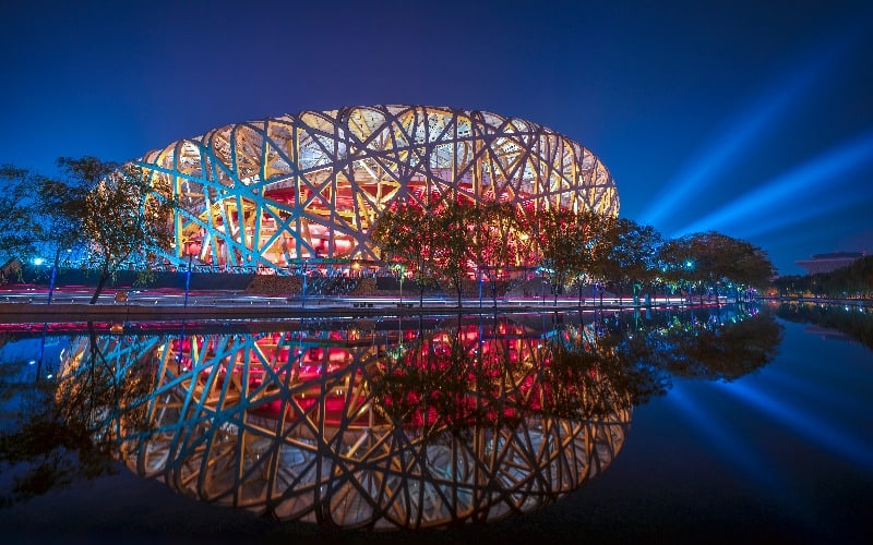 Beijing National Stadium (Bird's Nest): Olympics Venue Olympic Anthem Greek