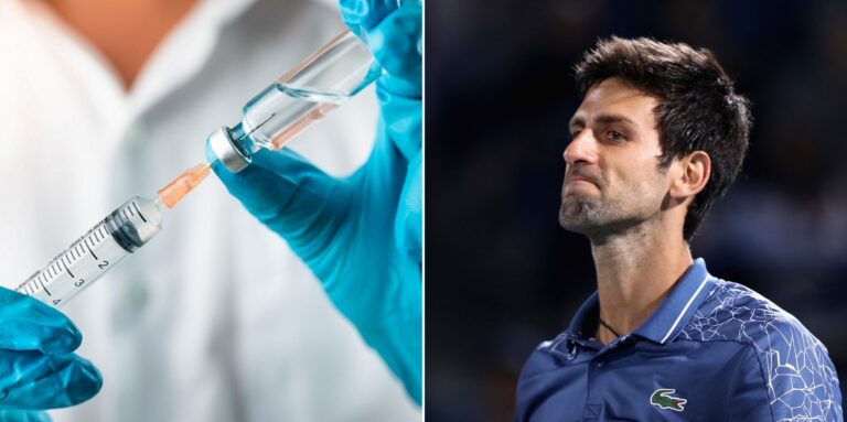 Novak Djokovic getting vaccinated claims biographer