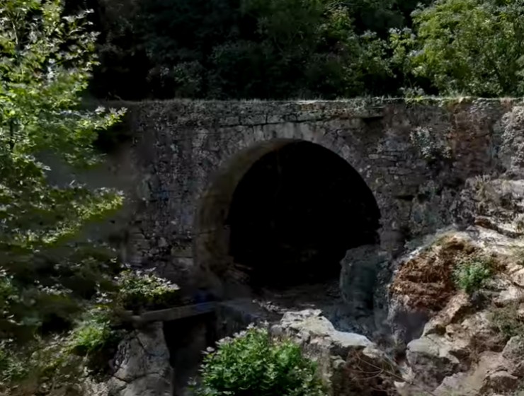 Ancient Spartan bridge