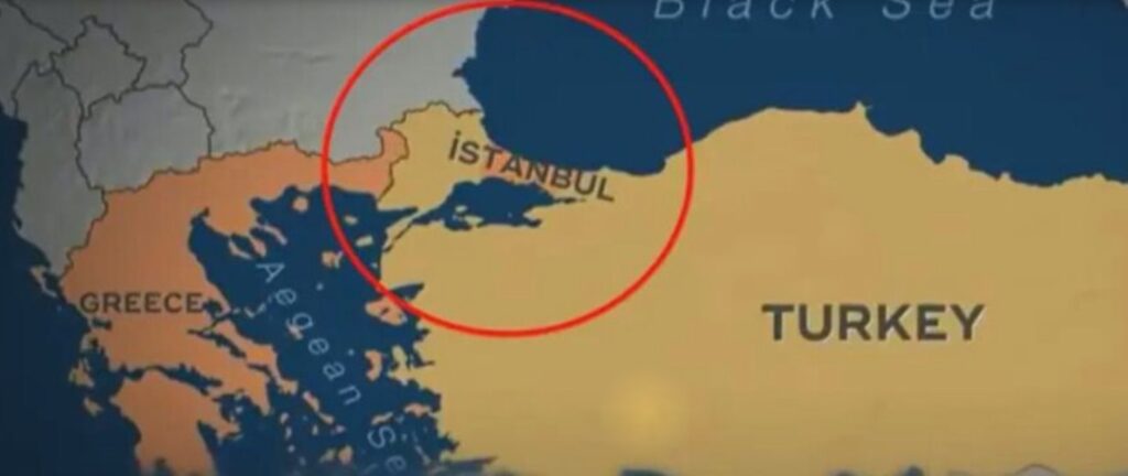 CBS APOLOGISES FOR BROADCASTING MAP SHOWING ISTANBUL AS GREEK TERRITORY 1