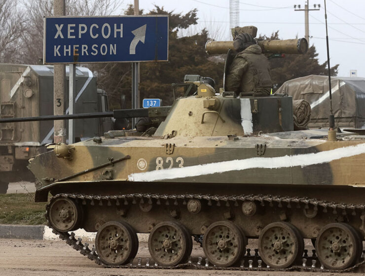 Russian troops reached Kherson. Greek
