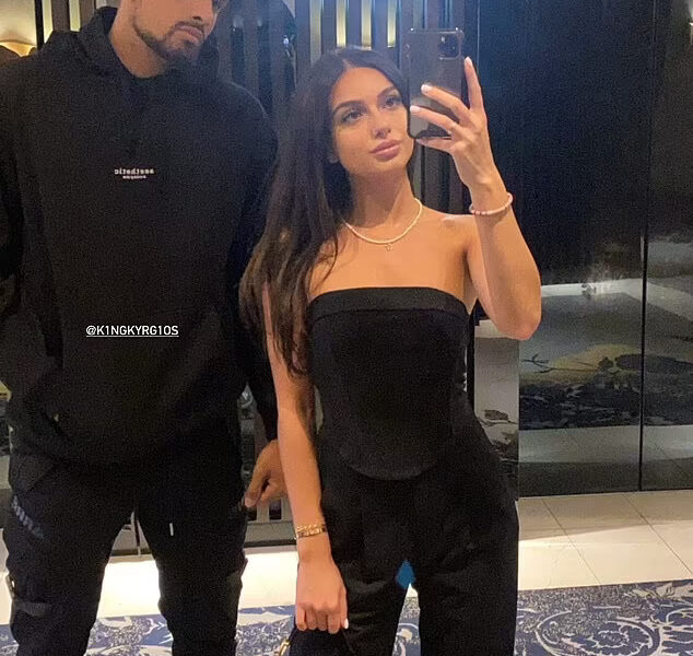 Lucky thing! Nick Krygios has gifted his 21-year-old girlfriend Costeen Hatzi a $15,900 Cartier Love bracelet - a day after hinting the couple have a serious future
