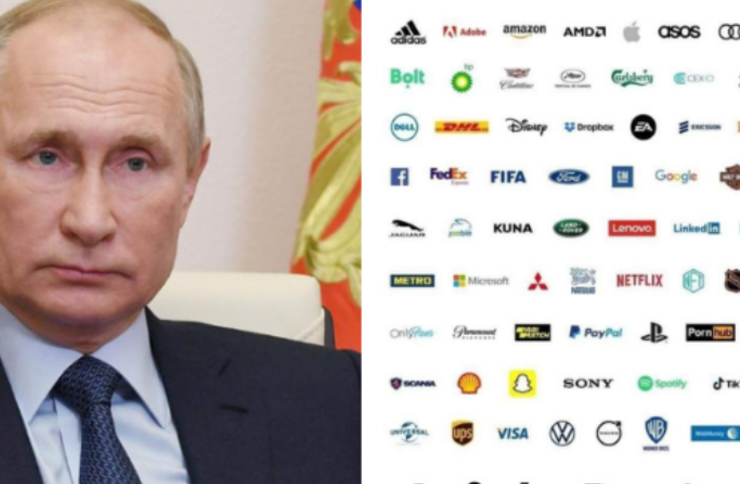 Corporations Wage War on Russia (LIST) 1