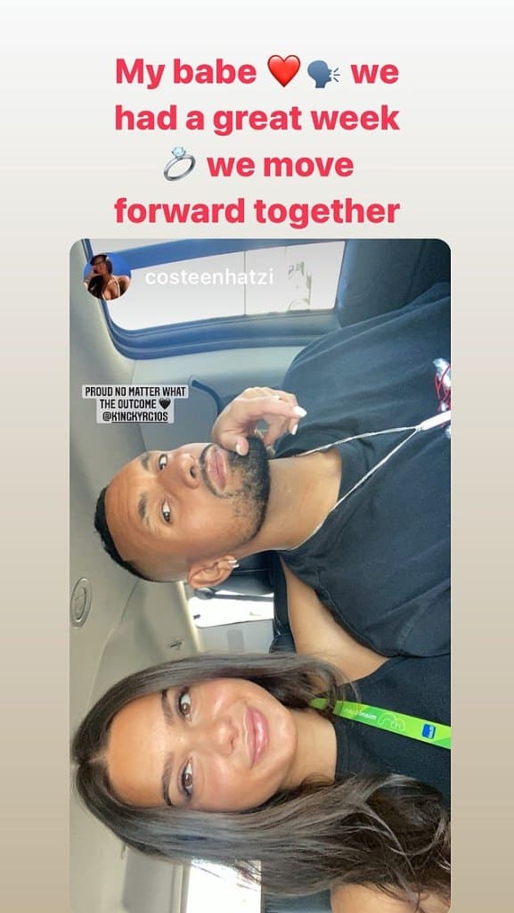 Nick Kyrgios appears to confirm that he is engaged to 1