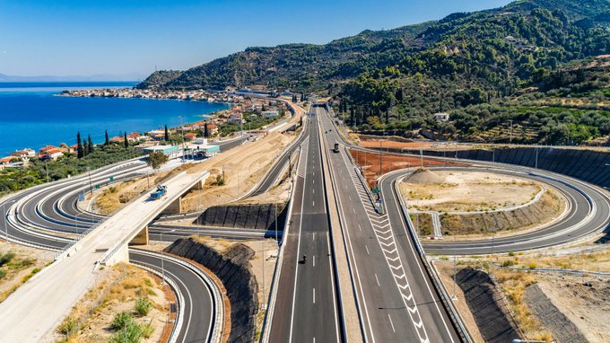 Patras - Athens motorway gets 75 km extension all the way to Pyrgos
