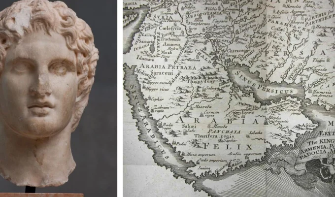 Alexander the Great Arabia