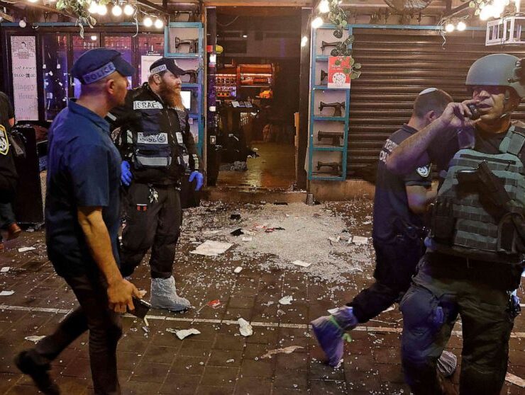 Tel Aviv terrorist attack April 7, 2022.