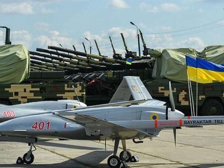 Bayraktar drones Ukraine Ukrainian defence industry
