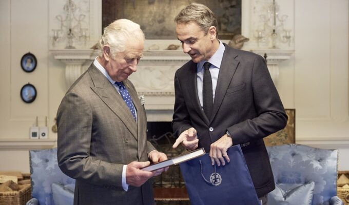 Greek PM Mitsotakis meets with Prince Charles; discuss renovation of former Greek royal summer estate 3