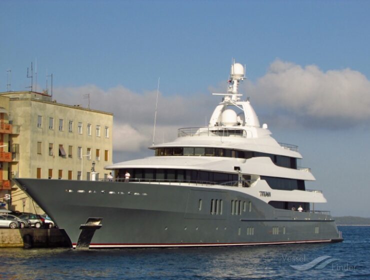 Russian oligarch yacht Titan
