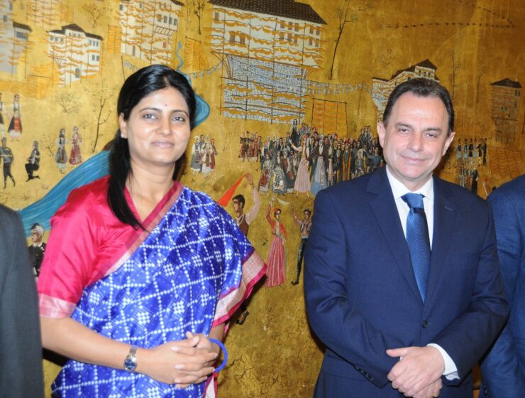Greece and India are set to boost agricultural ties following the meeting between Minister of Agricultural Development & Food Giorgos Georgantas and the visiting Minister of State for Commerce & Industry Shrimati Anupriya Patel in Athens on Thursday.