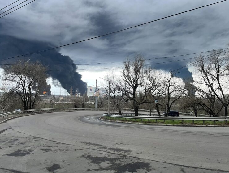 BREAKING: Military strikes on Ukraine's coastal city Odessa 1