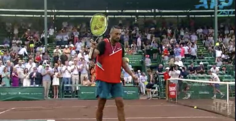 Nick Kyrgios into the semifinals in Houston without having to play the QFs