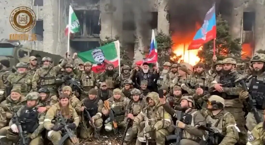 Mariupol Kadyrov Chechens