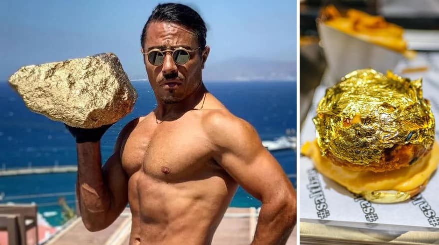 Salt Bae S Mykonos Gold Burger And His New Million Villa