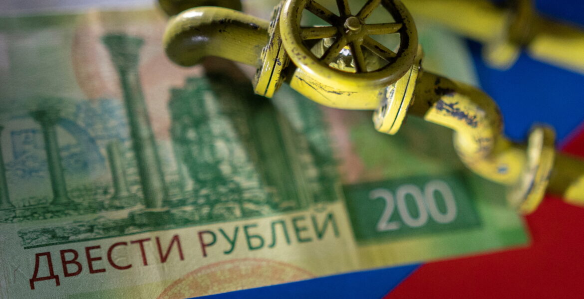 rubles gas putin