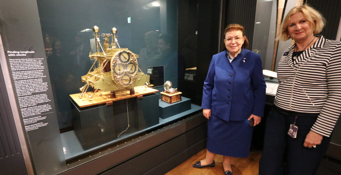 Greek Culture Minister Lina Mendoni given tour of Australian National Maritime Museum 1