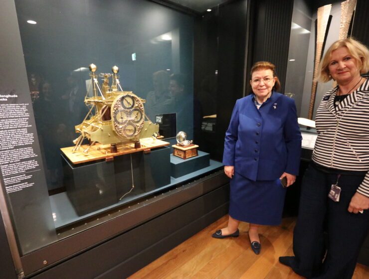 Greek Culture Minister Lina Mendoni given tour of Australian National Maritime Museum 21