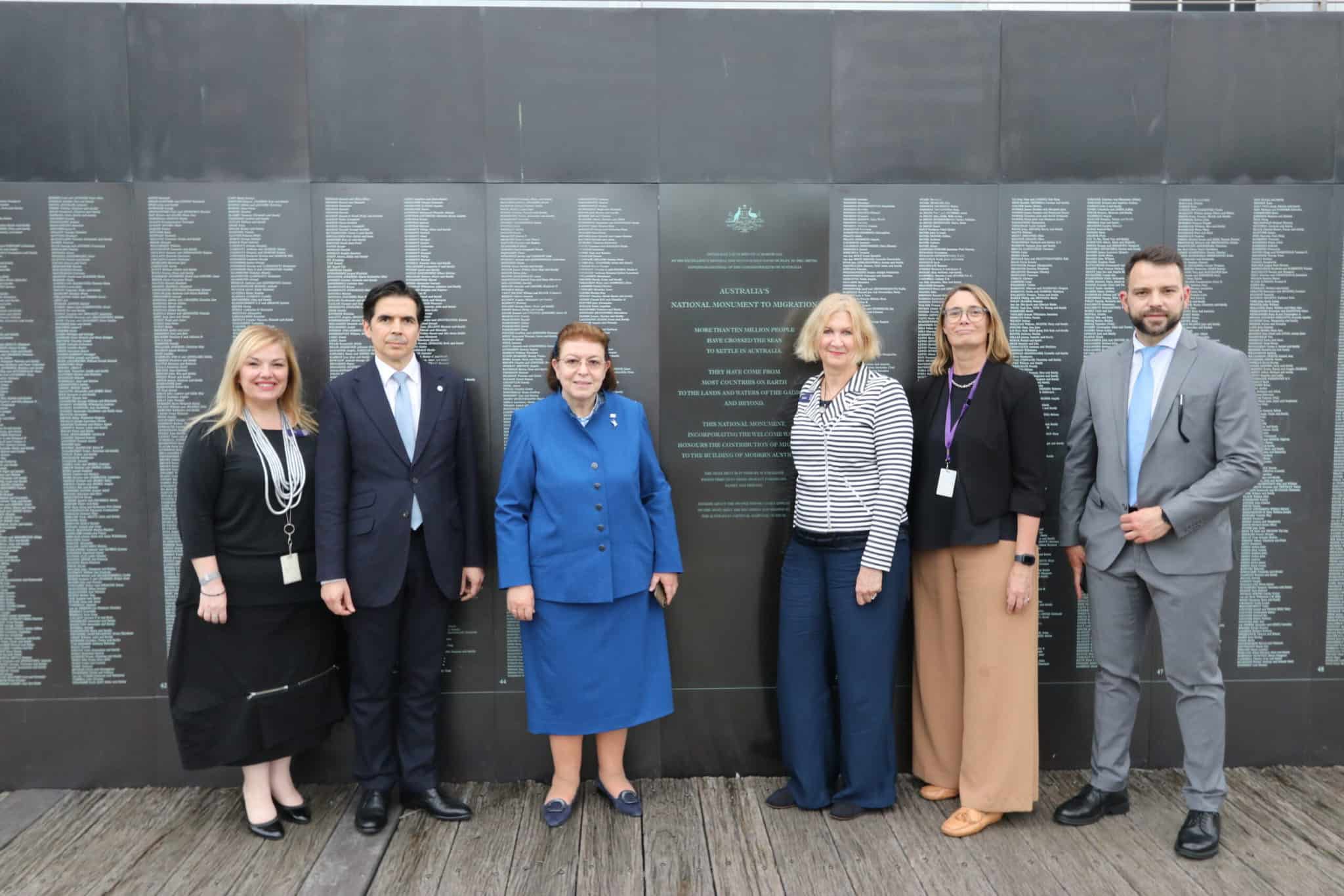 Greek Culture Minister Lina Mendoni given tour of Australian National Maritime Museum 6