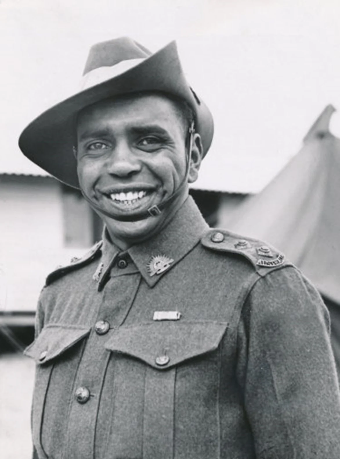 PHOTO 15 – Captain Reginald Saunders in uniform. Photo by Australian War Memorial.
