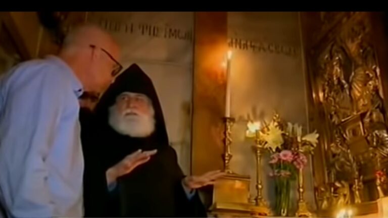 Holy Fire Miracle a fraud 'suggests' Armenian Bishop at Holy Sepulchre, Jerusalem (VIDEO)