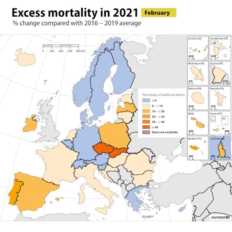 Greece and Cyprus records among highest excess mortality rates