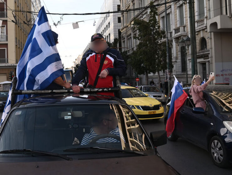 Greek police arrest foreigners for attempted murder on pro-Russian motorcade 4