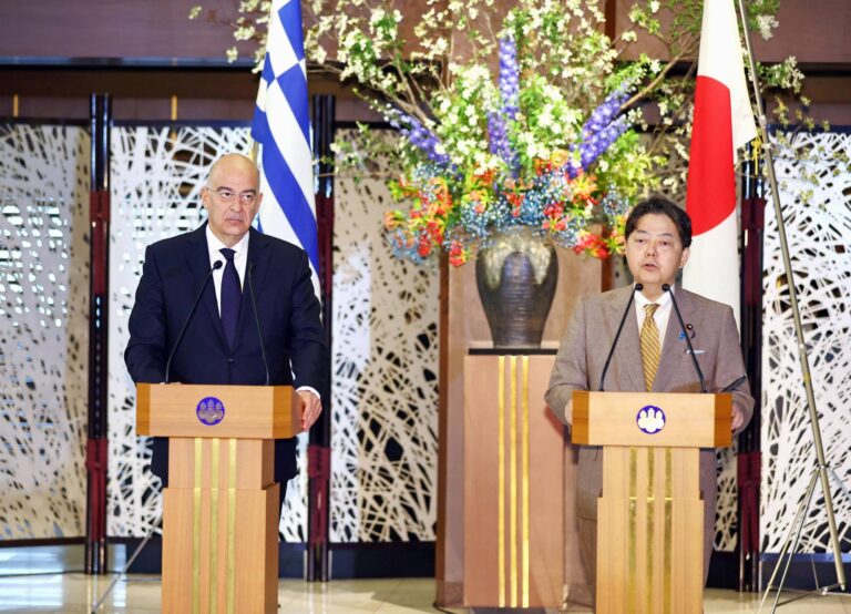 Japan and Greece vow to resolutely deal with Russian invasion of Ukraine