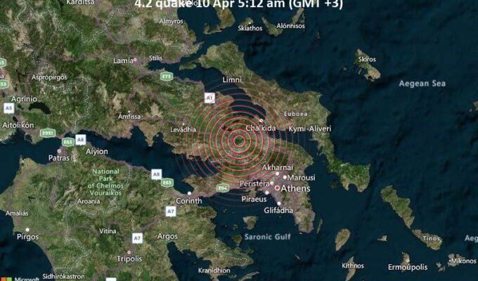 Magnitude 4.3 earthquake shakes Athens 6