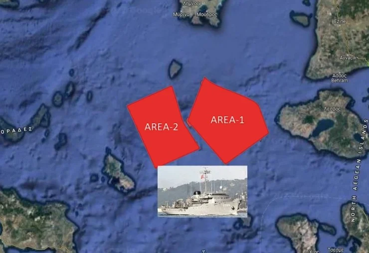 Turkish navtex reserves central Aegean sea areas 4