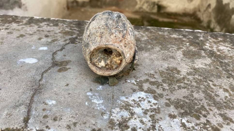 Thessaloniki World War II grenade