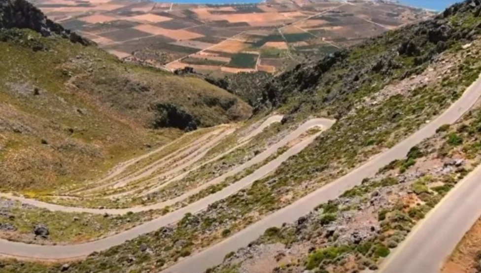 most dangerous road in Greece chania crete Kallikratis