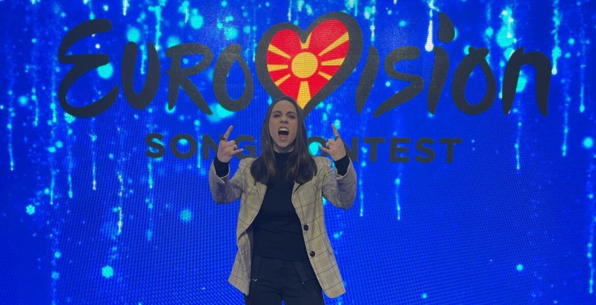 Eurovision Andrea North Macedonia